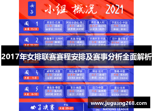 2017年女排联赛赛程安排及赛事分析全面解析